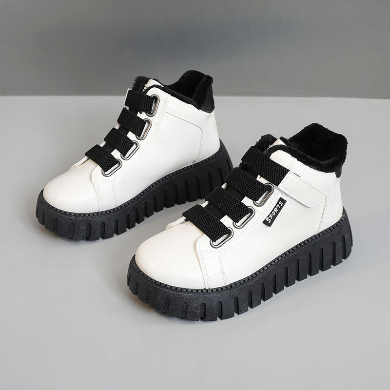Damen High- Sneaker Warm Gefüttert Rutschfest