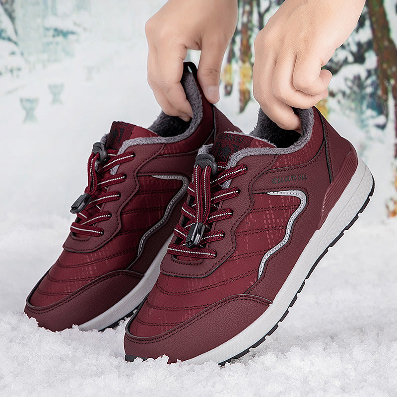 Damen Winterlaufschuhe Warm Isoliert Rutschfest
