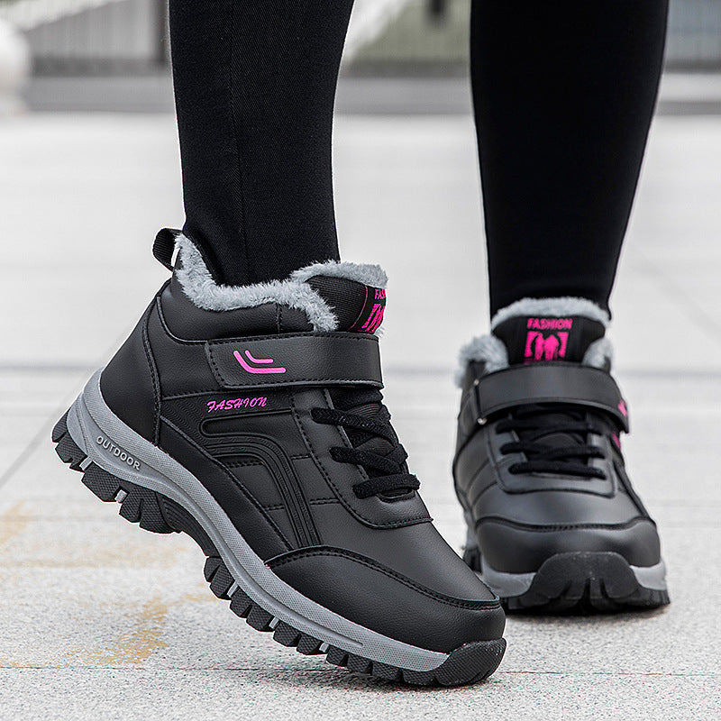 Damen Winter Sneaker Rutschfeste Laufschuhe