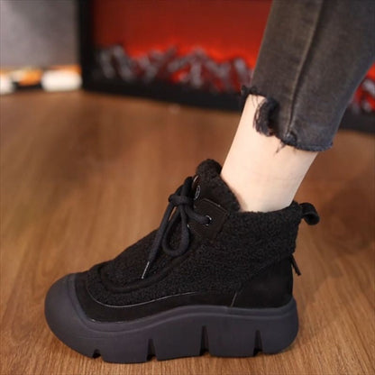 Damen Sneaker Winter Warm Kuschel-Innenfutter