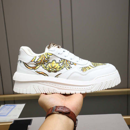 Damen Sneaker Elegantes Floralmuster