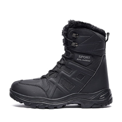Damen Wanderstiefel Warm Rutschfeste Winterstiefel