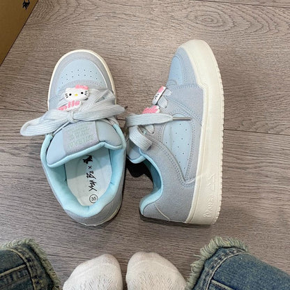 Damen Sneaker Hello Kitty Bequem Dämpfung Schwarz - Norvielle