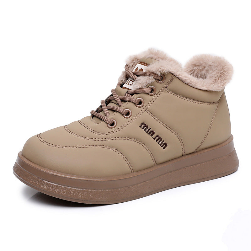 Damen Winter-Sneaker Warme Sportschuhe Robust