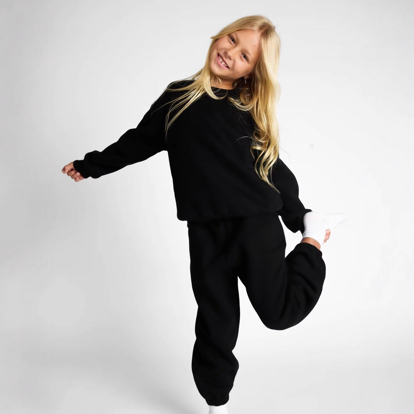 Damen Oversized Sweatshirt Hochkragen Bequem