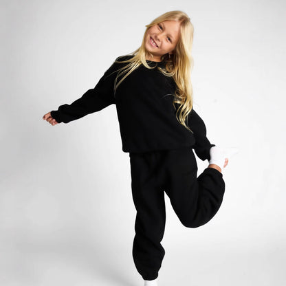 Damen Oversized Sweatshirt Hochkragen Bequem