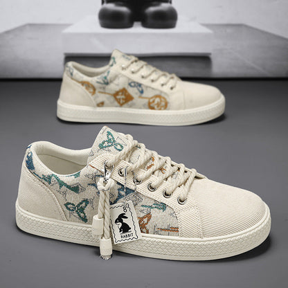 Damen Sneaker Lässig Einzigartiges Druckdesign