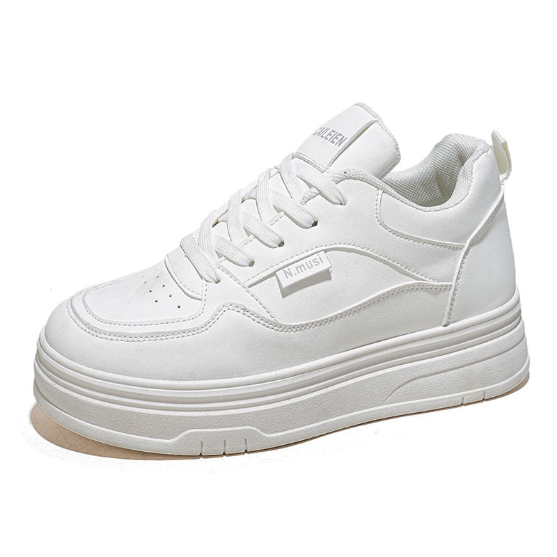 Damen Plateau Sneaker Komfortabel Größe