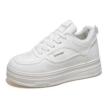 Damen Plateau Sneaker Komfortabel Größe