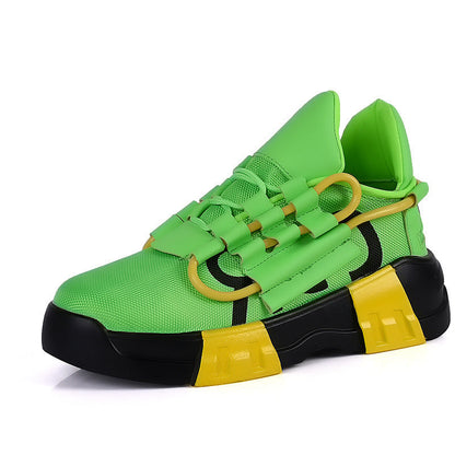 Damen Sneaker Bequem Schnürsystem Stoßdämpfung