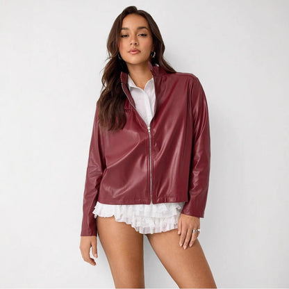 Damen Windjacke Leicht Wasserabweisend Modern - Norvielle