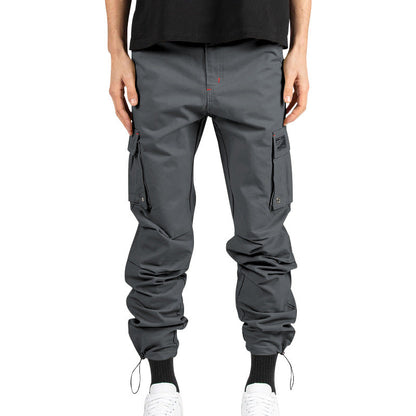 Herren Cargo Jogginghose Sportlich Mit Vielen Taschen