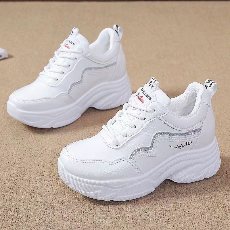 Damen Sneaker Hochplateau Bequem