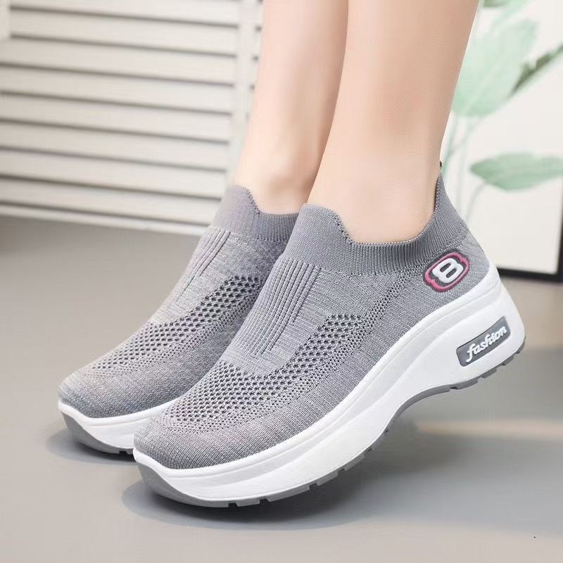 Damen Sneaker Atmungsaktiv Weich Komfort