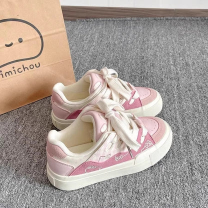 Damen Sneaker Weich Modisch
