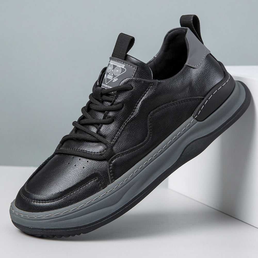 Damen Sneaker Leder Bequem Komfortabel