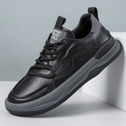 Damen Sneaker Leder Bequem Komfortabel