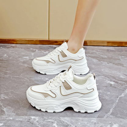 Damen Chunky Sneaker Bequem Dämpfung