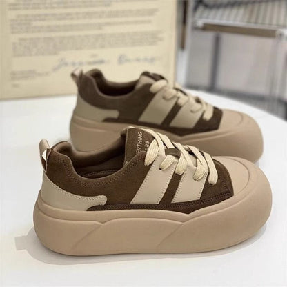 Damen Hohe Sneaker Atmungsaktives Obermaterial Sportlich