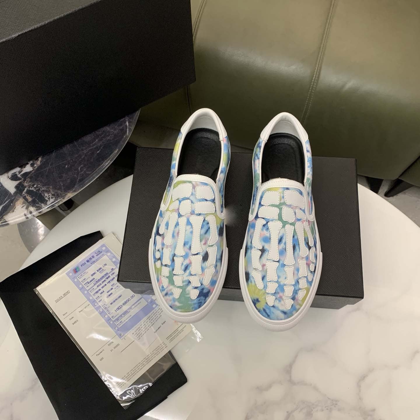 Damen Sneaker Slip-On Rutschfeste Weiche Sohle