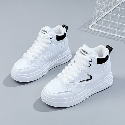 Damen Sneaker Sportlich Schnürung
