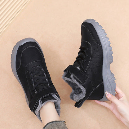 Damen Wanderstiefel Warm Isoliert Rutschfest
