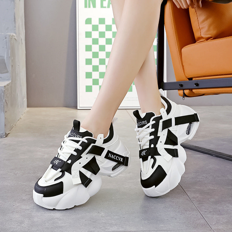 Damen Sneaker Chunky Gepolstert Bequem Sportlich - Norvielle