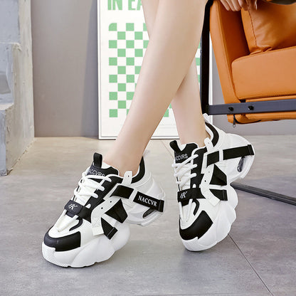 Damen Sneaker Chunky Gepolstert Bequem Sportlich - Norvielle