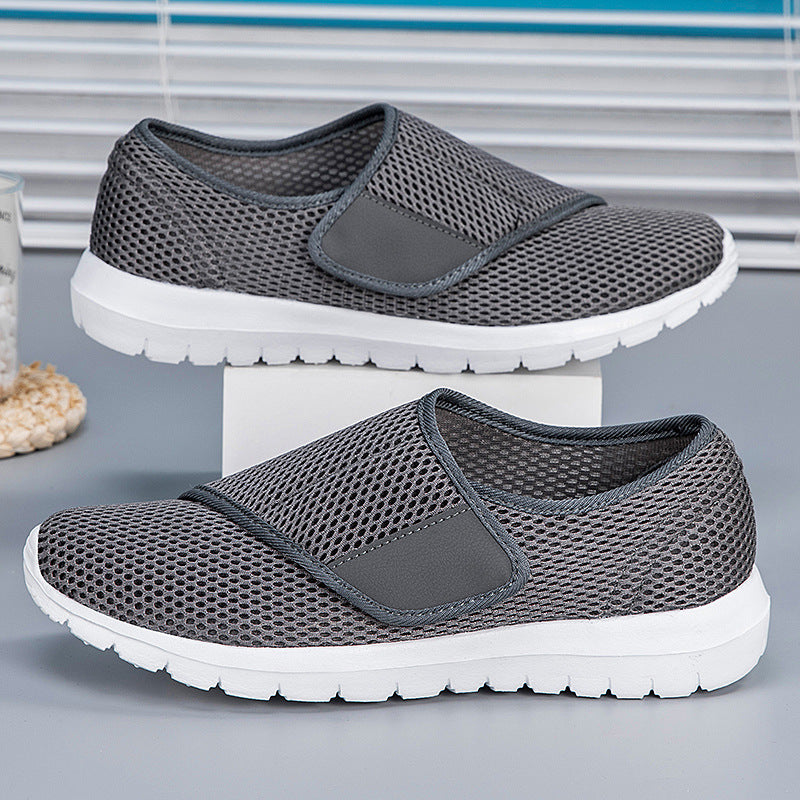 Damen Sportschuh Atmungsaktives Mesh Bequem Slip-On Sneaker
