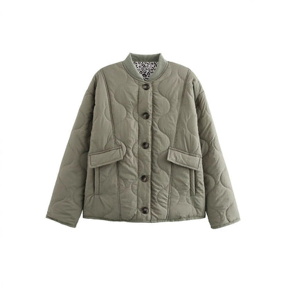 Damen Steppjacke Warme Winterjacke Modern
