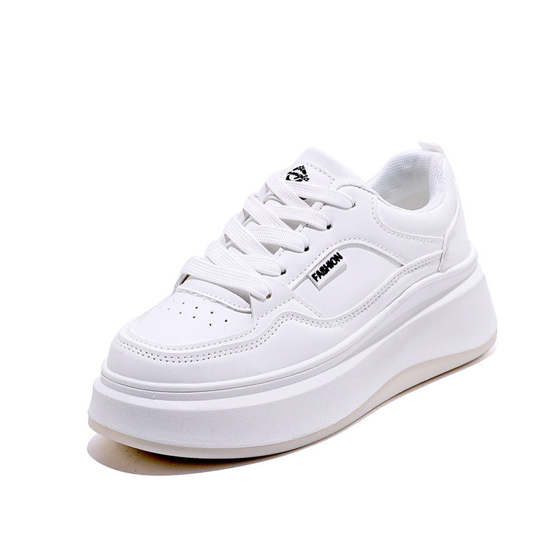 Damen Hochhackige Sneaker Chunky Sohlen