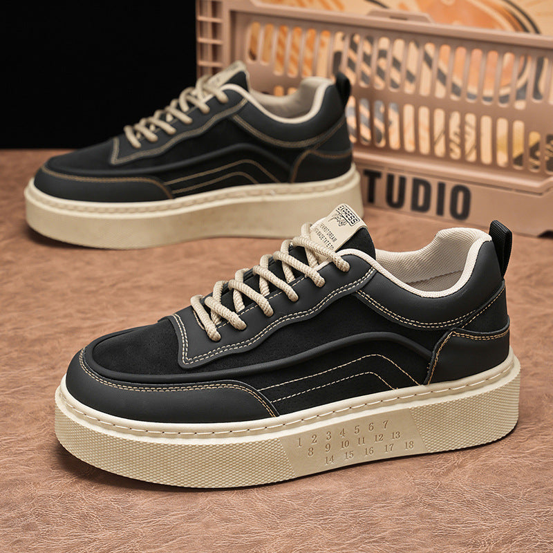 Damen Hochplateau Sneaker Modern