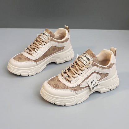 Damen Sneaker Chunky Sportlich Atmungsaktiv Bequem