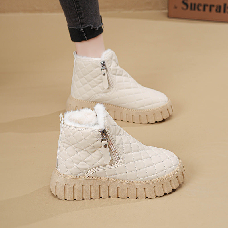 Damen Winterstiefel Isoliert Warm