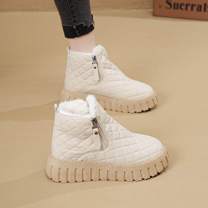 Damen Winterstiefel Isoliert Warm