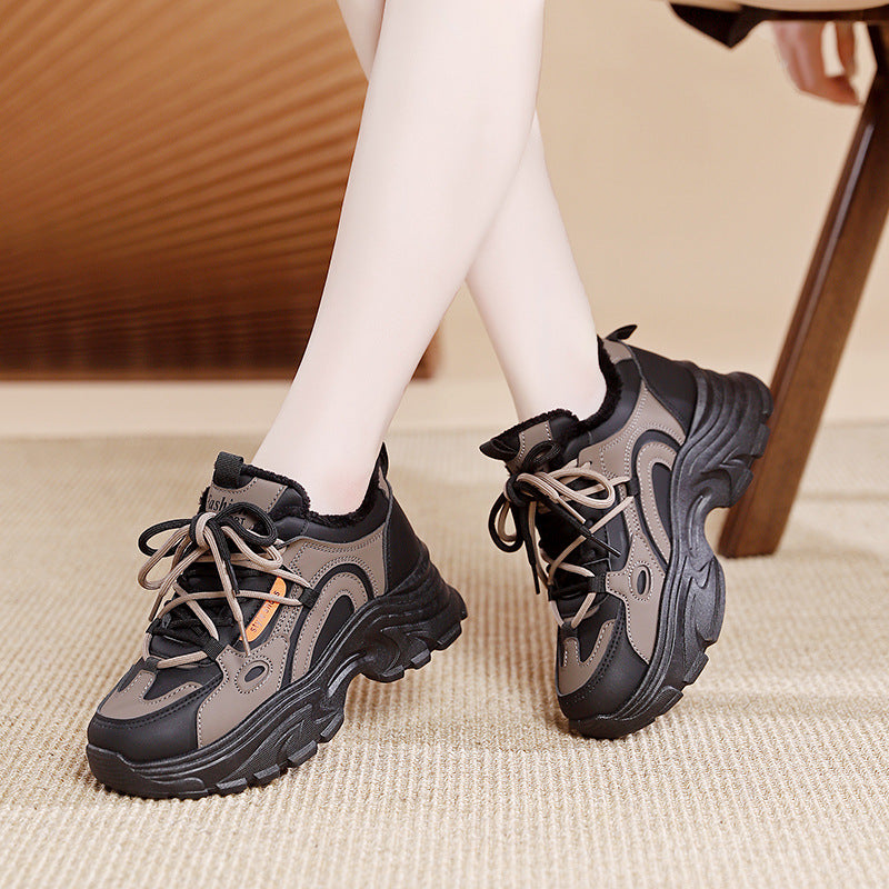 Damen Schnürschuhe Atmungsaktives Mesh Komfortsohle