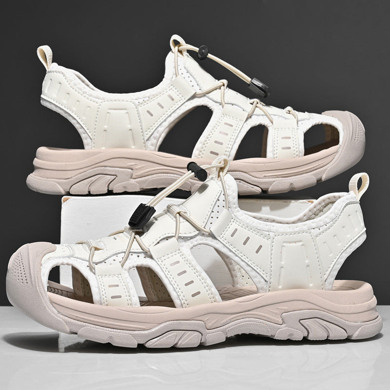 Damen Outdoorsandalen Atmungsaktives Obermaterial Sicherer Halt