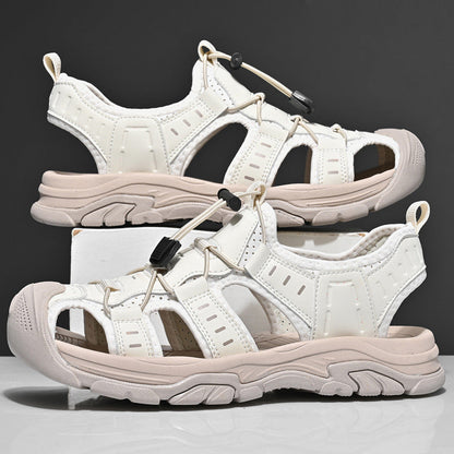 Damen Outdoorsandalen Atmungsaktives Obermaterial Sicherer Halt