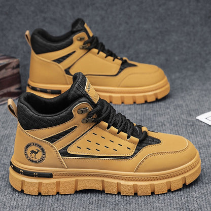 Damen High- Sneaker Sportlich Rutschfeste Sohle