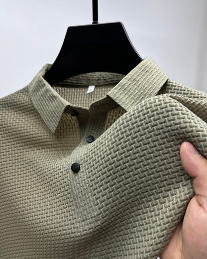 Herren Poloshirt Atmungsaktives Mesh Qualität