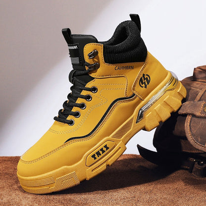 Damen Sportstiefel Leder