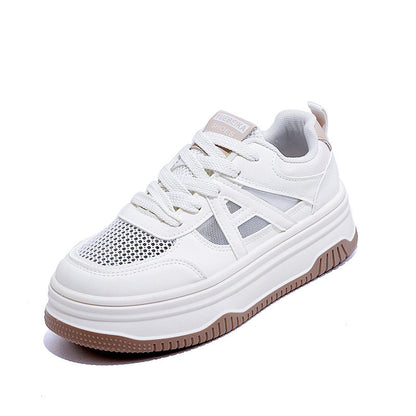 Damen Sneaker Hochsohle Modisch