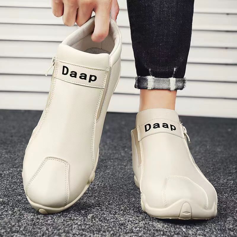 Damen Sneaker Komfortabel Reißverschluss Bequem