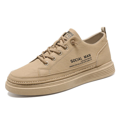 Herren Sneaker Leder Dämpfend Komfortabel