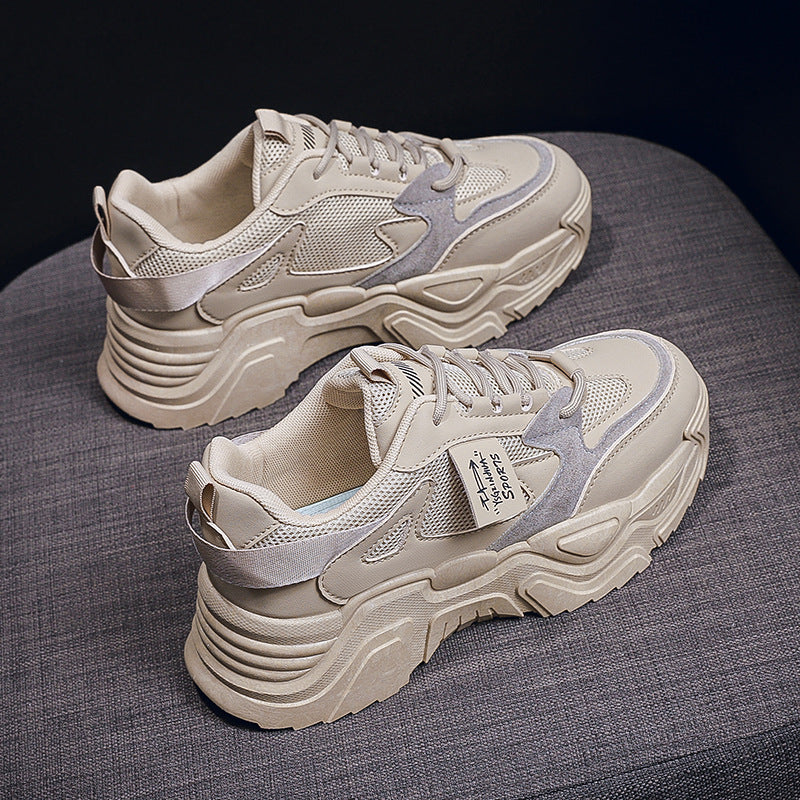 Damen Sneaker Chunky Atmungsaktives Mesh Komfortabel