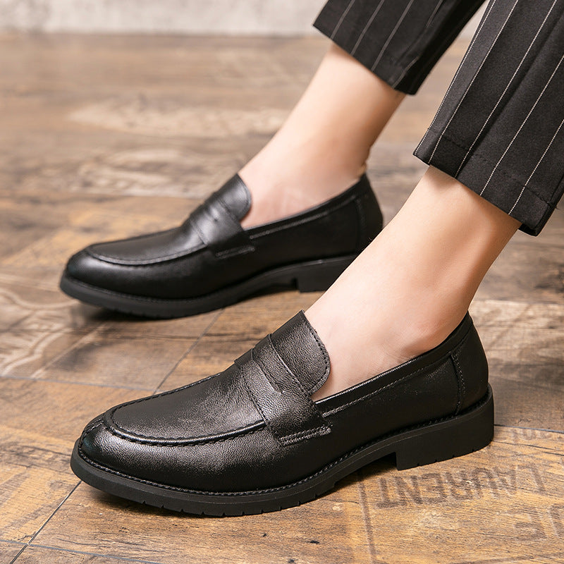 Damen Mokassins Elegantes Leder Rutschfest Braun