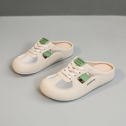 Damen Schlüpfschuhe Atmungsaktiv Ergonomisch Bequem