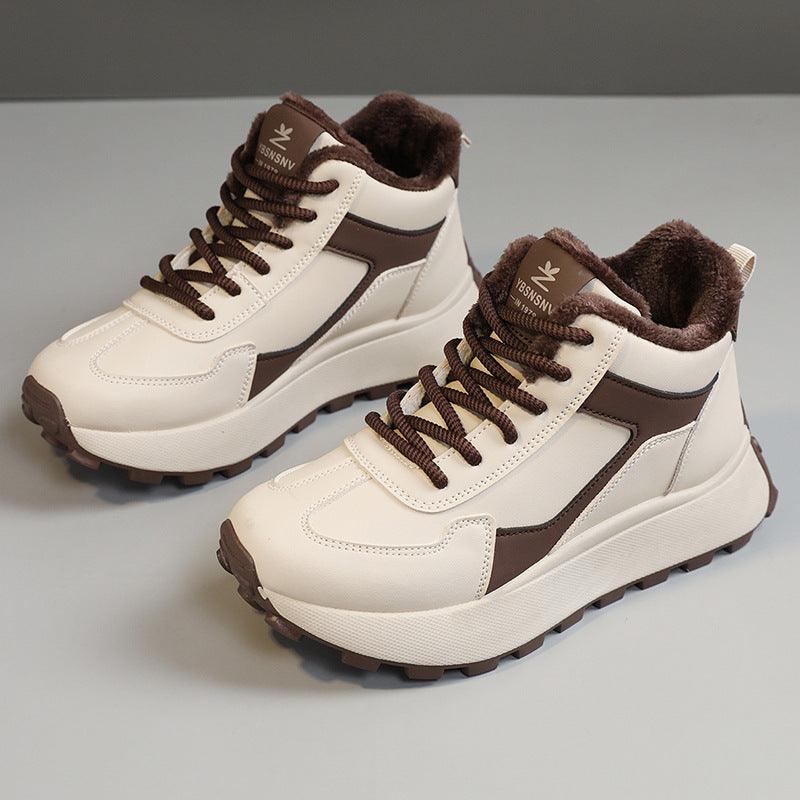 Damen High- Sneaker Weich Bequem