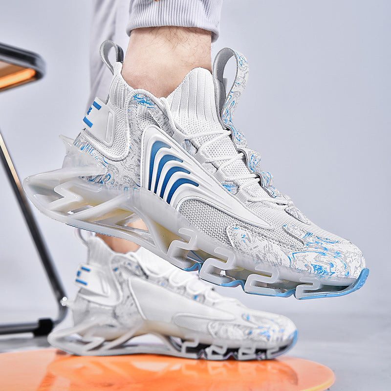 Damen Laufschuhe High-Tech Sneaker Lichteffekt