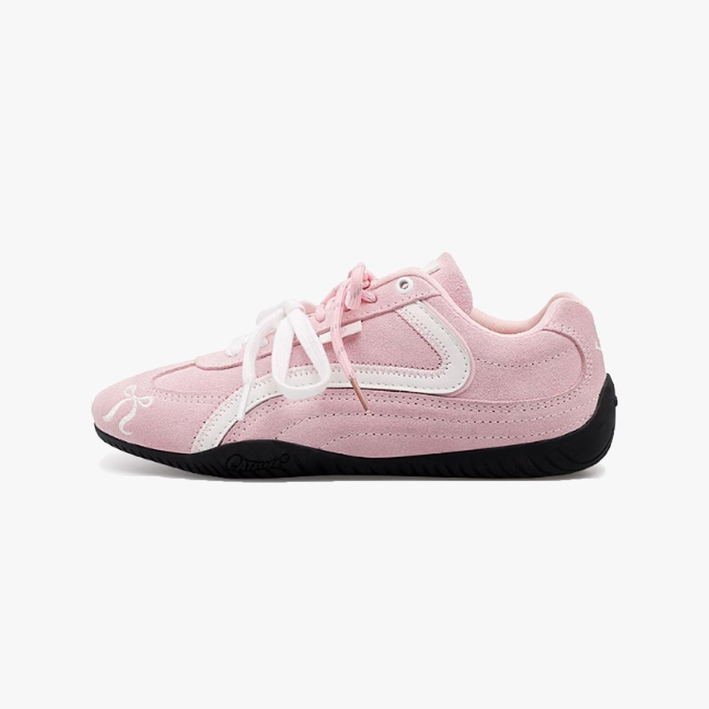 Damen Sneaker Sportlich Wildleder Laufsohle